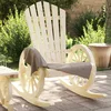 Vrtni gugalni stol Adirondack trden les jelke
