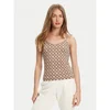 Guess Top V5YP11 MC03W Rjava Slim Fit