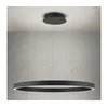 Orion- LED luster na sajli sa prigušiva KOLK LED/80W/230V 2700/3000/4000K prečnik 80 cm crni