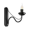 Zidna lampa ANTON 1xE14/60W/230V crna