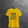 Camiseta Majica sa štampanim printom Cam 886, Ženska, Zlatne boje
