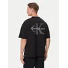 Calvin Klein Jeans Majica LV04RAB806 Črna Oversize