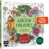 Gartenparadies - Florale Motive und Tiere ausmalen