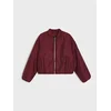 Sinsay - Bomber jakna - burgundy