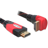 Kabel DELOCK, HDMI (M) na HDMI (M) kotni 90°, 5m