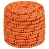 vidaXL Večnamenska uporabna vrv 16 mm 25 m Oranžna PP