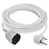 Podaljšek 10 m/1 vtičnica/beli/PVC/1,5 mm2