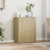 Ormarić za spise boja hrasta 60x32x77,5cm od konstruiranog drva