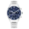 Tommy Hilfiger Muški kvarcni sat, Plavo-srebrne boje
