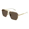 Bottega Veneta BV1012S 003 ONE SIZE (60) Zlata/Rjava