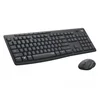 Logitech Tastatura i Miš Mk295, Silent Wireless Combo, Ru Raspored, Crna