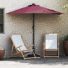 Vrtni suncobran Bordeaux Crvena 294 x 150 x 223 cm