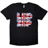 Led Zeppelin Union Jack Type Black M Majica