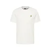 Lyle & Scott Majica kremna/rumena/črna