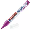 Akrilni marker E-5100 medium 2-3mm obli vrh Edding borovnica