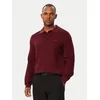 BOSS Pulover Momentum-X PL 50568962 Bordo rdeča Regular Fit