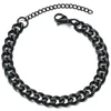 Zapestnica na roko Toby - črna / 18+5cm / 3mm KP34805