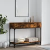 Konzolni stol boja hrasta 100 x 34,5 x 75 cm konstruirano drvo