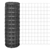 Euro ograda 25 x 1 m čelična siva