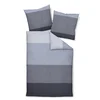 Janine POSTELJNINA 135/200 cm mako saten srebrne barve