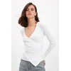 Trendyol Milla Ženska bluza TWOAW21BZ1274, Bela