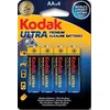 Kodak Ultra Premium alkalne baterije AA-4 LR6, blister = 4 kosi.