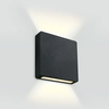 ZIDNA LED SVJETILJKA 2W/110lm/3000K/700mA/IP65/CRNA