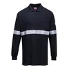 PORTWEST Polo majica sa reflektujućom trakom FR03 - vatrootporna antistatik/ plava