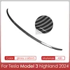 Tesla model 3 Highland Spoiler – Barva: Ogljikova Vlakna Sijaj