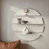 HANAH HOME Dekorativna metalna zidna polica Vlnt 118 Kr