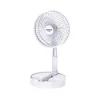JOHNSON - Punjivi stoni ventilator GIRAFFA 5W/3,7V 1200 mAh prečnik 20 cm bela