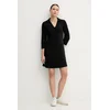 Tommy Hilfiger Vsakodnevna obleka Modern Cody WW0WW47868 Črna Regular Fit