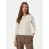 Tommy Hilfiger Pletena jopica WW0WW51439 Kremna Slim Fit