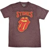 The Rolling Stones Gothic Text Brown L Majica