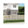 Lučne gabionske košare 50kom 200x50x120/140cm pocinčano željezo