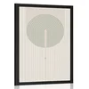 Plakat stilski vzorec z lokom Mid-Century - 30x45 no frame