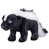Stojeci plišasti skunk s črtami 50 cm