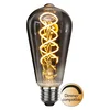 STAR TRADING LED rustikalna svetilka E27 ST64 2W žarilno nitko 2.100K dim - dimno siva