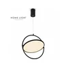 LUNA 253 Visilica 10W 3000K, Dimabilna, Crna