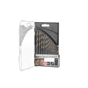 Tvardy T02000 13-delni komplet spiralnih svedrov za kovino HSS 2,0–8,0 mm