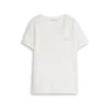 TOM TAILOR DENIM Majica  svetlo modra / off-bela