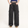 Cropp - Baggy farmerke - CRNO