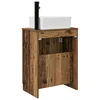 Kupaonski umivaonik s sudoperom Staro drvo 54 x 35 x 83 cm