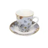 PORCELAN SET ZA KAFU 6/1 (SIVI/CVEĆE) JH-150V-157