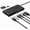 slomart Belkin Connect 8-v-1 USB-C vozlišče, 4K@60Hz, za Mac/Windows/Chromebook, 100W PD, 10Gbps, 2.5Gbps Ethernet - Črno