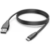 shumee Hama polnilni/podatkovni kabel USB-A - USB-C 3m črne barve