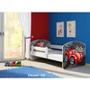 Deciji krevet ACMA II 160x80 + dusek 6 cm WHITE5