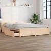 Okvir za krevet s ladicama 150 x 200 cm veliki bračni