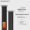 Biaodai Zamenska narukvica za pametne satove za Apple Watch, Crna