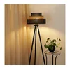 Brilagi - Stojeća lampa DAKOTA LUNETA 1xE27/15W/230V crna/ratan